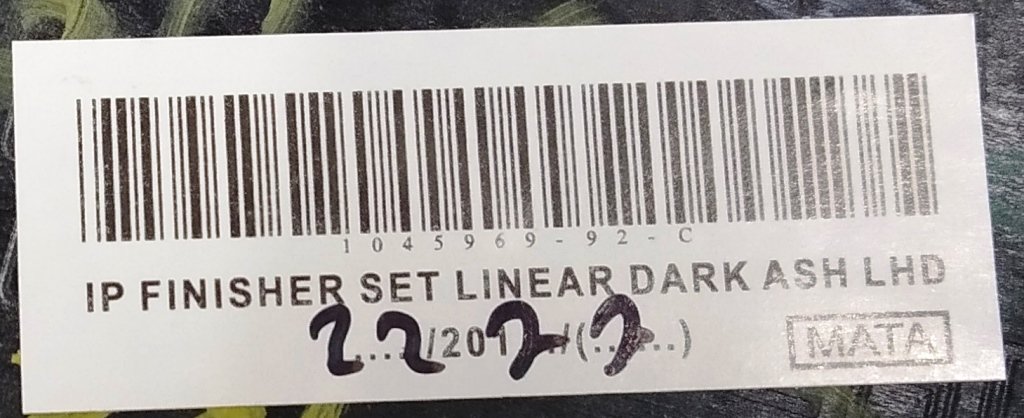 23 1045969-92-YZ 중앙 물 패널 용 장식 오버레이 왼쪽 LINEAR DARK ASH LHD, 완전한 Tesla 모델 S, 모델 S REST 1045969-92-C. 키트에는 다음 부품이 포함됩니다. 1) 1045969-92-Y 중앙 패널 용 장식 트림, 물. 왼쪽 LINEAR DARK ASH LHD Tesla 모델 S, 모델 S REST 1045969-92-C; 2) 1096877-00-A 중앙 패널의 공기 덕트, 운전석 왼쪽 Tesla 모